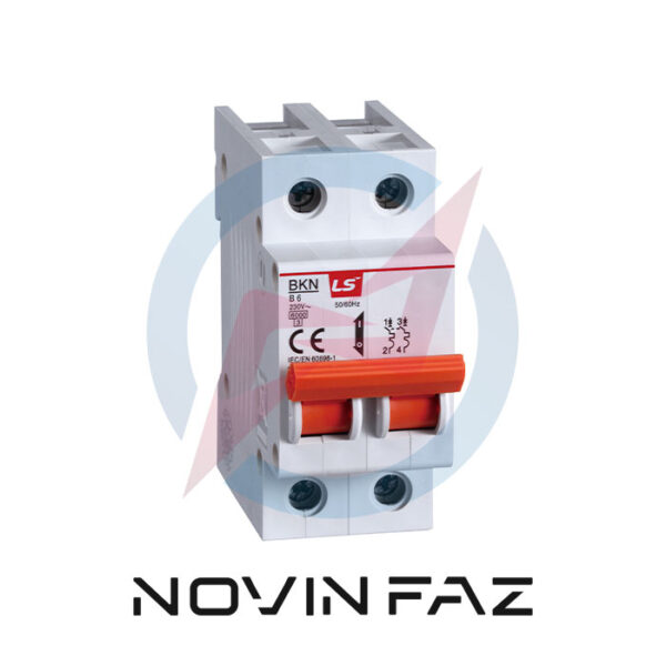 مینیاتوری تک پل+نول C-6A-6kA LS
