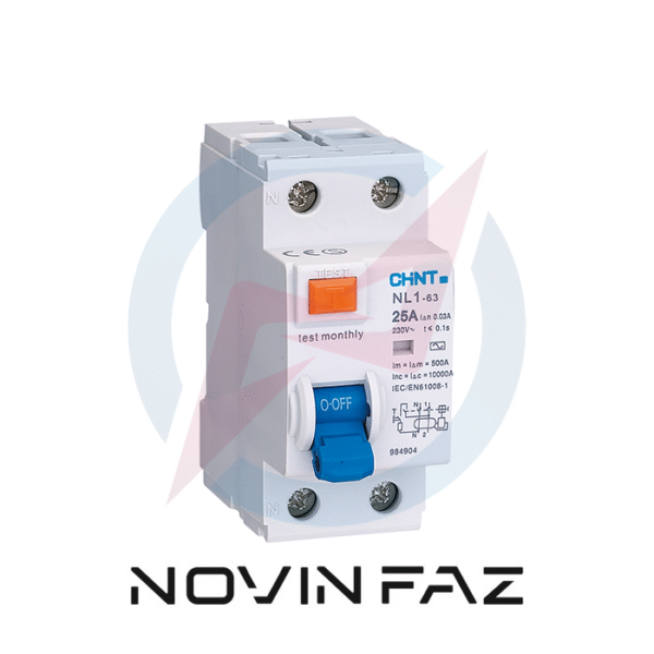 محافظ جان RCCB 2P-C63A CHiNT
