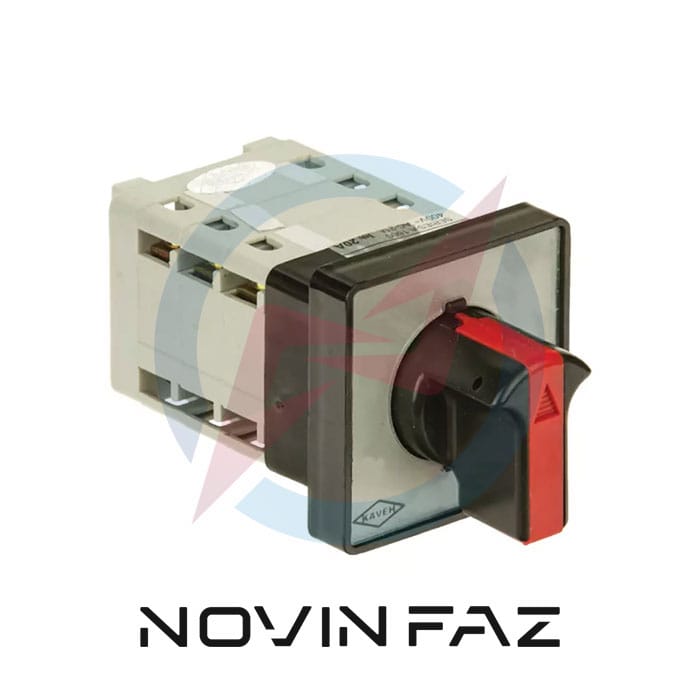 کلید گردان سه فاز دوطرفه الکترو کاوه
