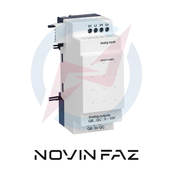 ماژول 4 ورودی خروجی آنالوگ 24 ولت DC رله هوشمند زلیو اشنایدر الکتریک