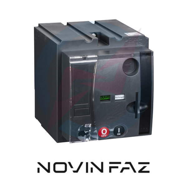 موتور کليد اتوماتیک اشنایدر الکتریک سری NSX400-630 ولتاژ 110 تا 130 ولت DC