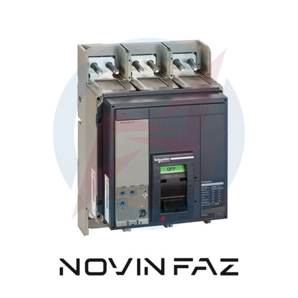کلید اتوماتیک 1250 آمپر اشنایدر سه پل 70KA فیکس میکرولوجیک 2.0
