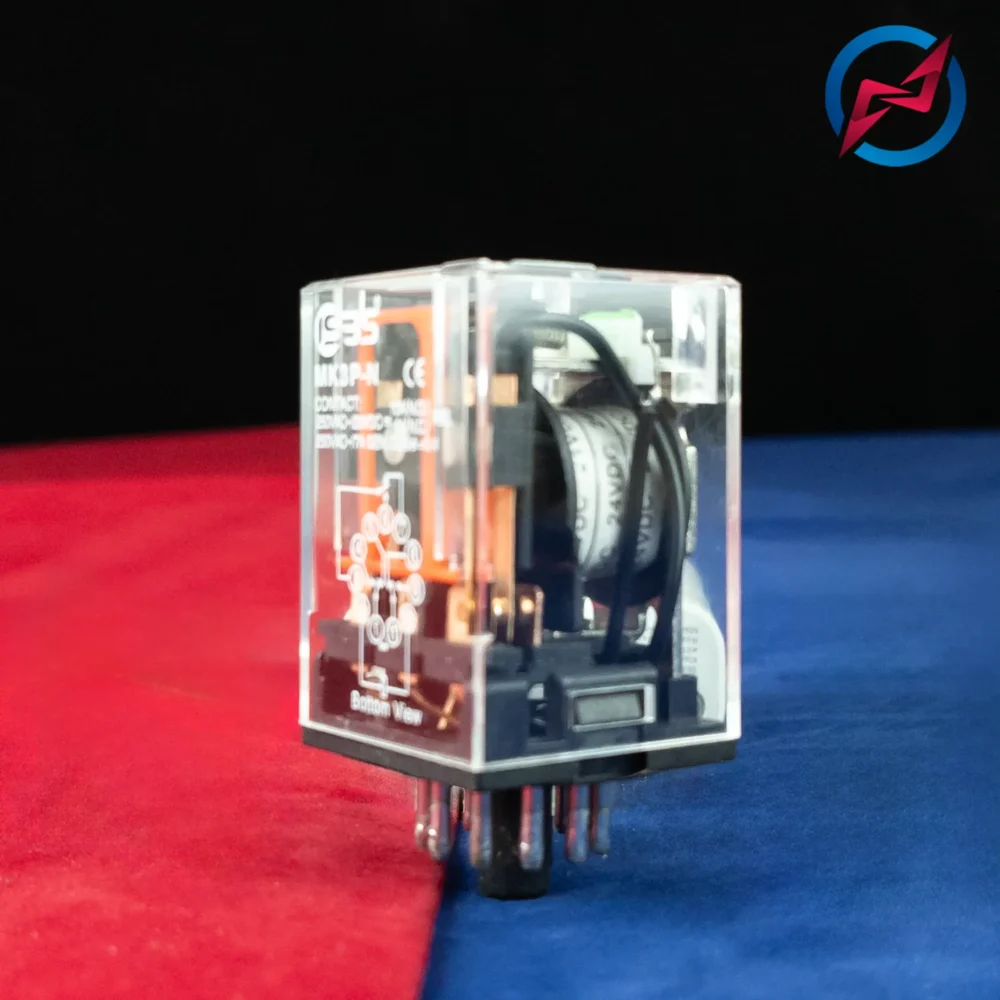 رله شیشه ای 11 پایه ISBS 220v AC - Image 2