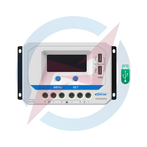 شارژ کنترلر مدل VS3024A/AU سری PWM برند EPEVER
