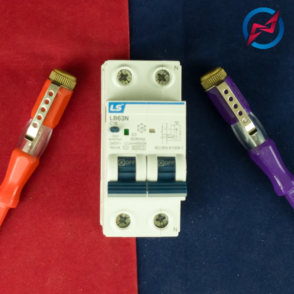 محافظ جان RCBO 1P+N-C25A LS - Image 4