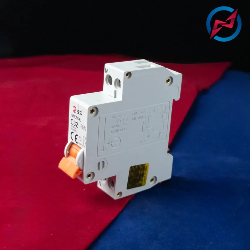 مینیاتوری تک پل+نول C-25A-6kA ISBS - Image 2