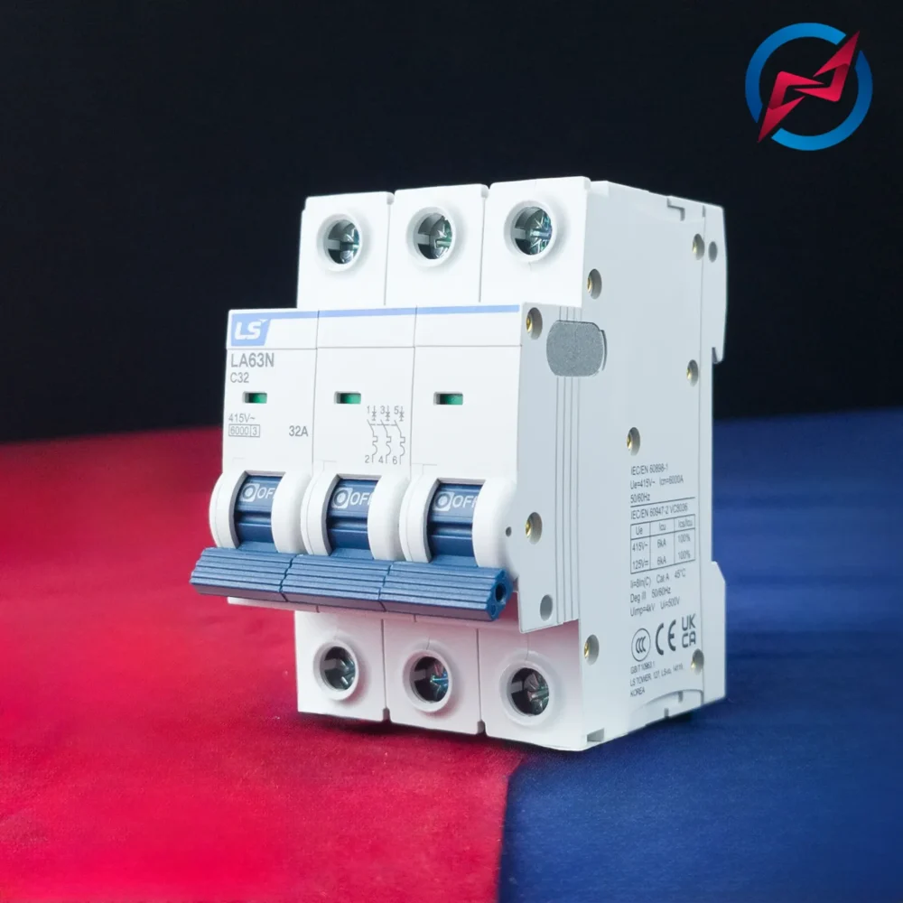 مینیاتوری سه پل C-50A-6kA LS - Image 2