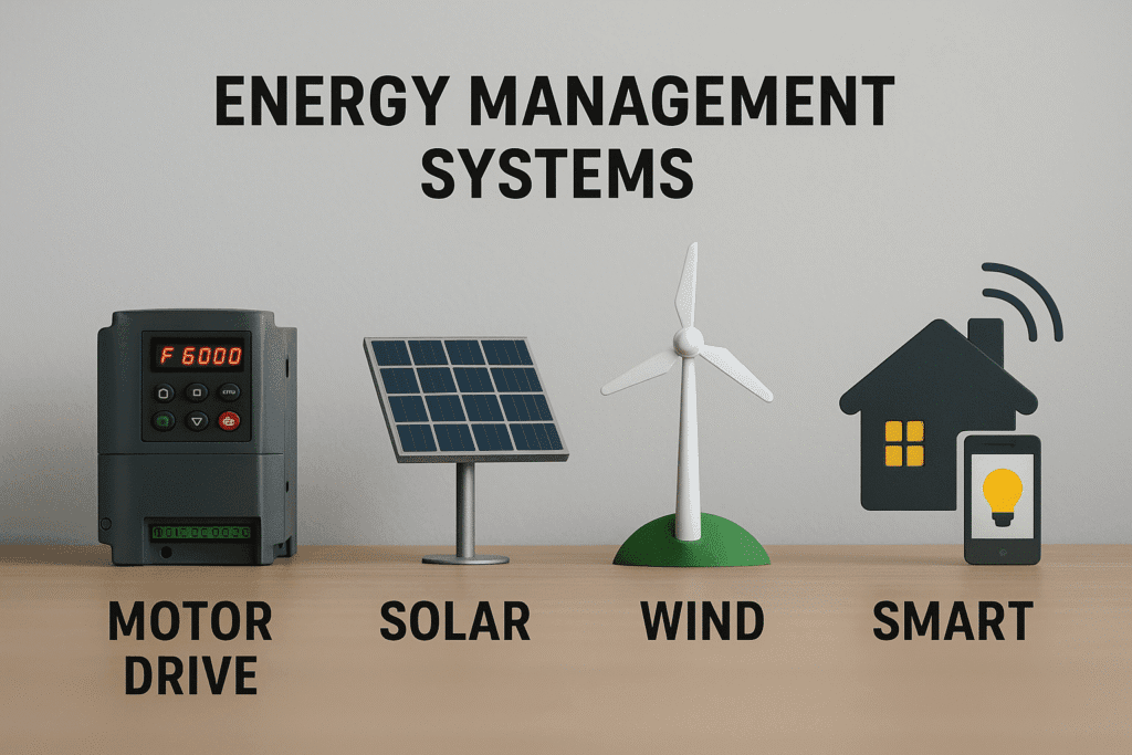 انواع سیستمهای هوشمند مدیریت انرژی