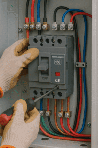 نحوه نصب کلید اتوماتیک