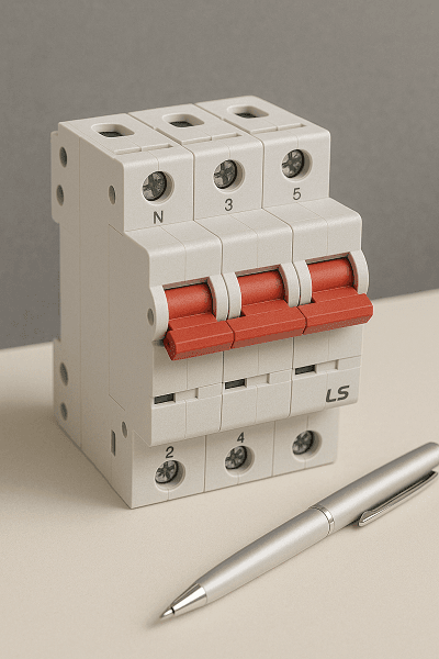 راهنمایی برای انتخاب کلید مینیاتوری سه فاز+نول LS