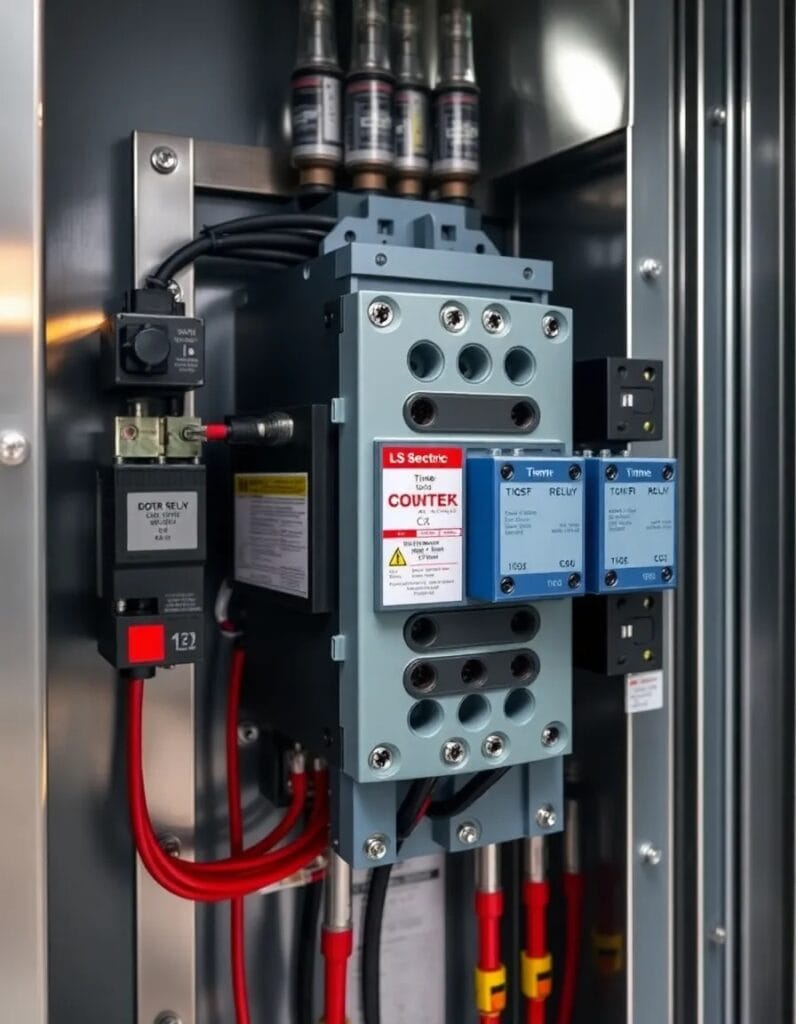 عملکرد فنی تجهیزات جانبی کنتاکتور LS