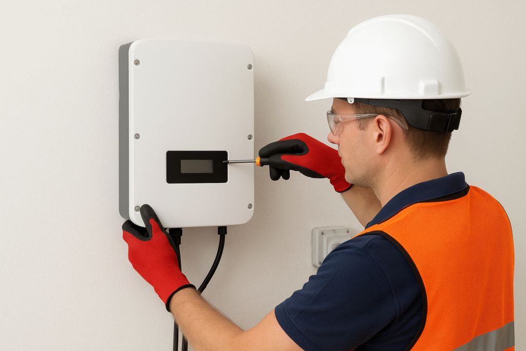 نکات ایمنی در نصب و راه‌اندازی اینورتر