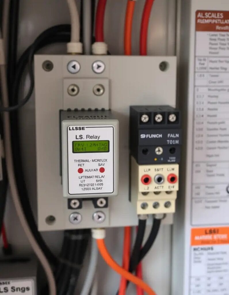 تجهیزات جانبی کلید حرارتی LS