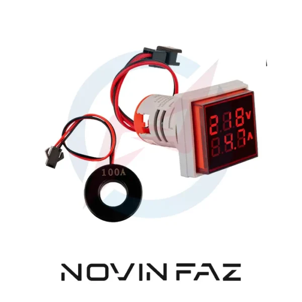 چراغ سیگنال ولت آمپرمتر شیوا امواج VAYT