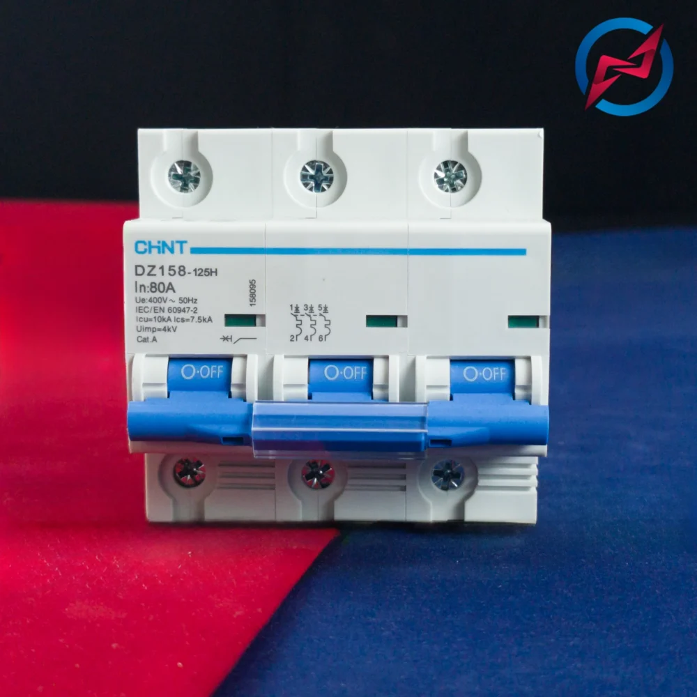 مینیاتوری سه پل C 80A 10kA CHiNT   Image 2