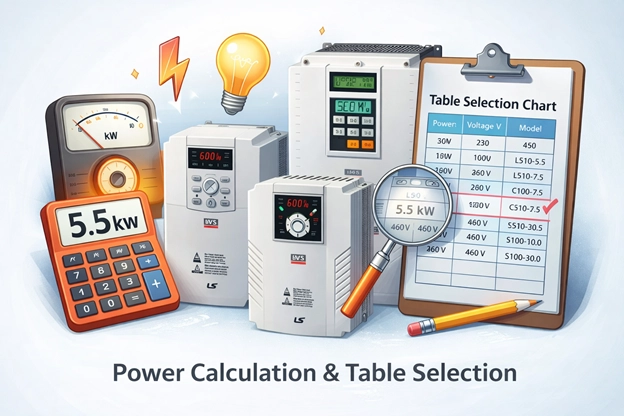 محاسبه توان اینورتر به همراه جدول اینورتر