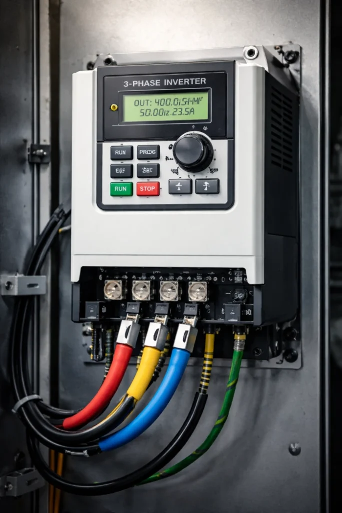 محاسبه توان سه فاز اینورتر