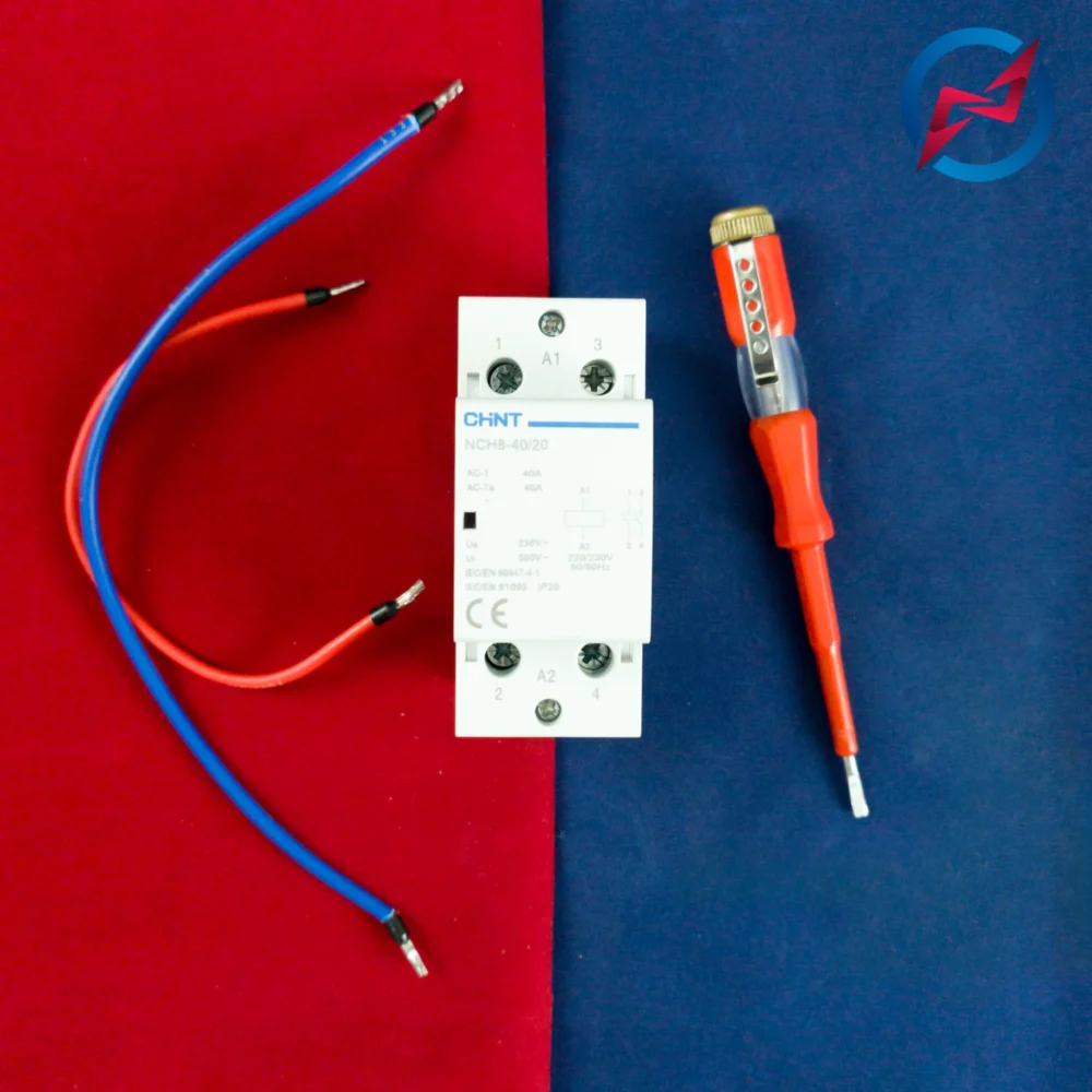 کنتاکتور بی صدا CHiNT NCH8 20 220v AC   Image 4