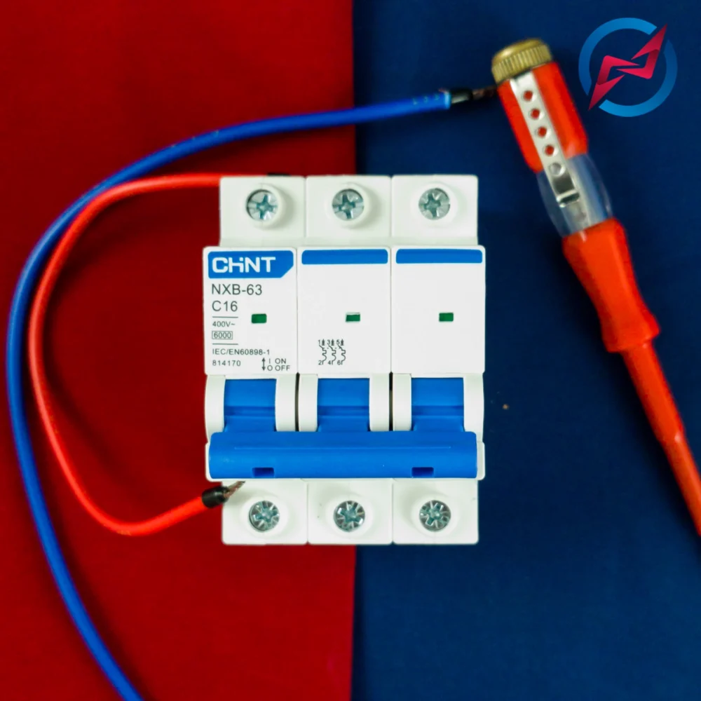 مینیاتوری سه پل C 20A 6kA CHiNT   Image 4