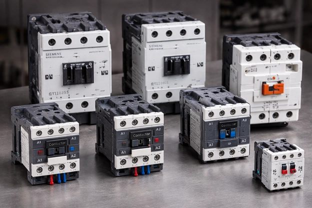 انواع کنتاکتور تک فاز در نوین فاز