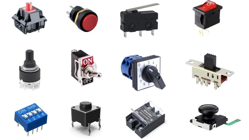انواع تجهیزات اتوماسیون صنعتی | اهرمک کلید و سوئیچ