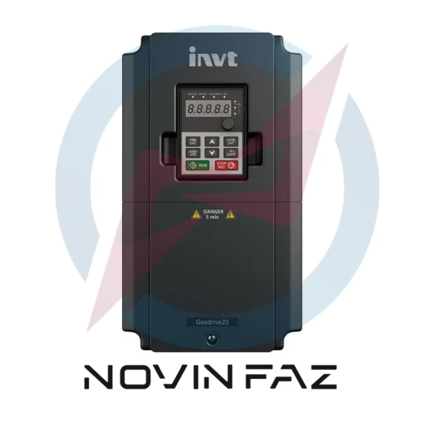 اینورتر اینوت 4 کیلووات GD20 سه فاز 220V سری عمومی و سنگینGD20 004G 2 INVT
