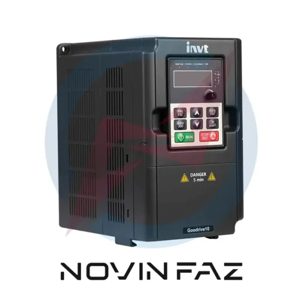درایو (اینورتر) invt اینوت تکفاز به سه فاز توان 1 5 کیلووات GD10 1R5G S2 B کاربری عمومی (دارای کی پد)