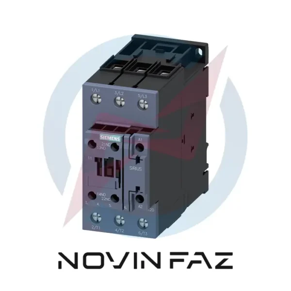 کنتاکتور زیمنس 50 آمپر، 22 کیلو وات، 220V AC