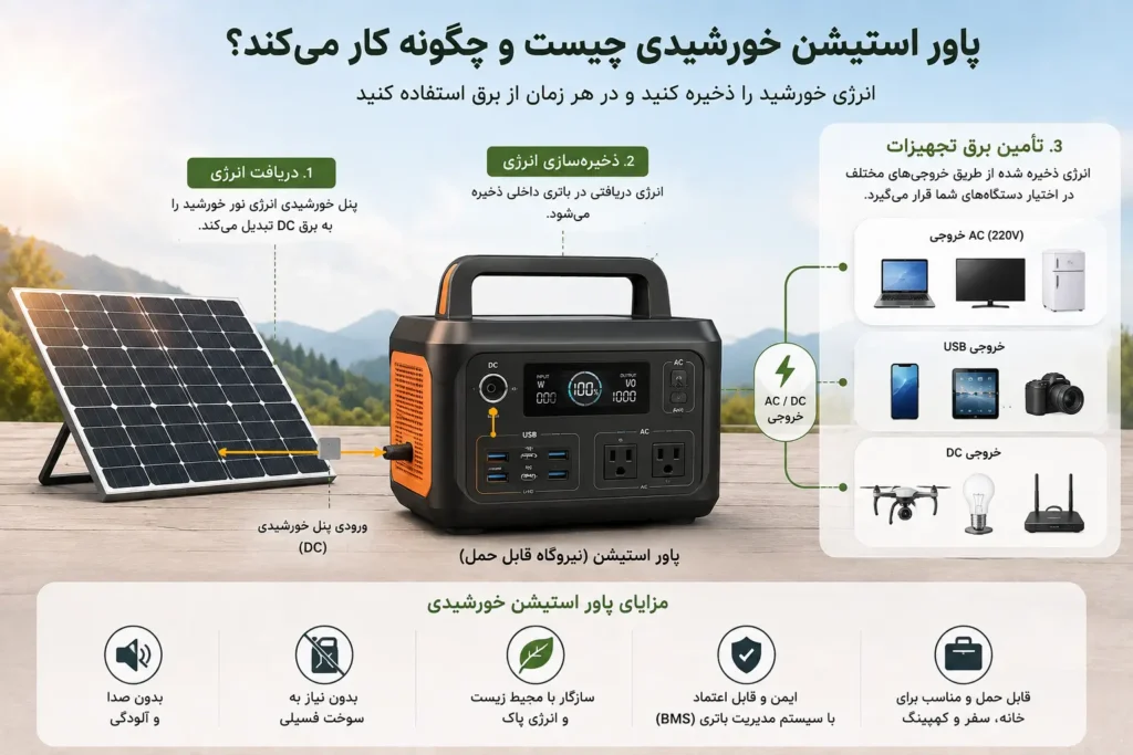 مقایسه پاوراستیشن با ups